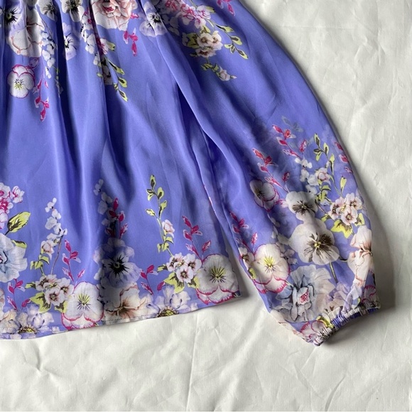 White House Black Market off the shoulder floral Top 47481 - Picture 11 of 14